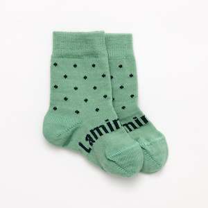 Lamington Crew Sock - Apple
