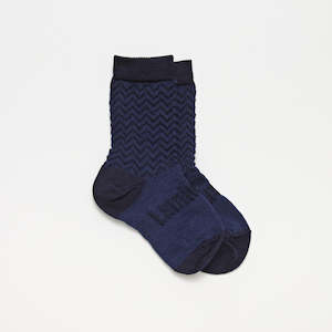 Lamington Crew Sock - Nimbus