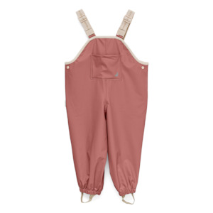 Rain Overalls - Rosewood