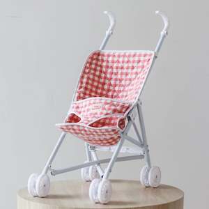 Tiny Harlow Folding Dolls Stroller - Strawberry Picnic