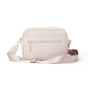 Mum To Be: Harper Cross Body Bag - Stone Pebble