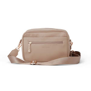 Mum To Be: Harper Cross Body Bag - Natural Pebble
