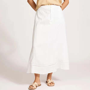 Miramar Maxi Skirt - White