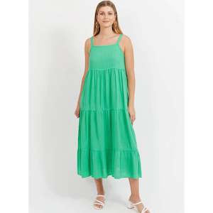 Haven: Haiti Tank Maxi Dress - Green