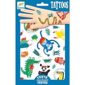 Djeco: Tattoos 50+ - Snouts