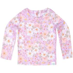 L/S Swim Rashie - Dahlia