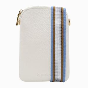 Handbags: Wanderer Cross Body Bag - White