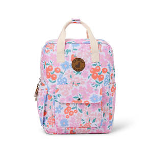 Backpacks: Mini backpack - Berry Garden