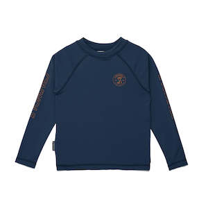 Long Sleeve Rash Vest - Navy