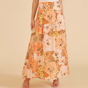 Tahlia Maxi Skirt - Floral