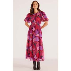 Minkpink: Lexie Tiered Midi Dress - Flo