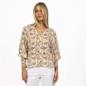 Humidity: Frances Blouse Kaffir Pat (HS25231)