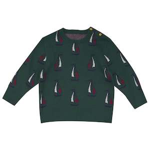 Boys Jumpers Jackets: Jetty Jumper-Algae