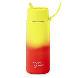 34oz Stainless Steel Colour Change Bottle - Lava
