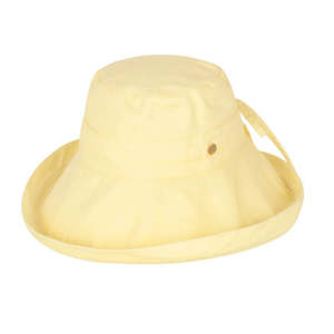 Adult Hats: Womens Upturn - Noosa Bay / Lemon Sorbet / OS