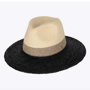 Adult Hats: Womens Safari - Mimosa / Black/Natural