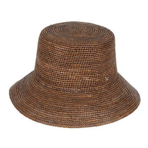 Adult Hats: Women's Bucket Hat OS /Cue - Toasted Coconut