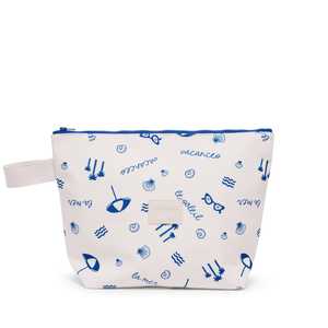 Toilet Bags: Wet base large (coast) - la mer