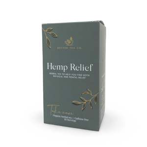 Gifts For Her: Herbal Tea - Hemp Relief / Box