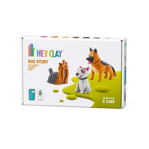Imaginative Play: Hey Clay - Dog Story - (Shepherd, Bull Terrier & Yorkie)