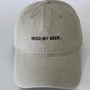 Adult Hats: Hold My Beer Cap
