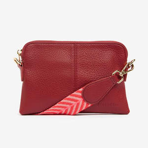 Tote Bags: Bowery Petite - Burgundy