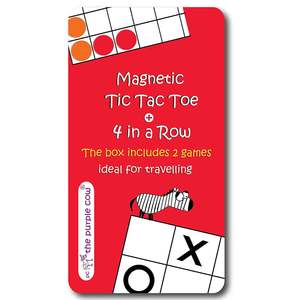 Puzzles Books: Travel Game -- Magnetic Tic Tac Toe