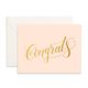 Congrats / pink - Card