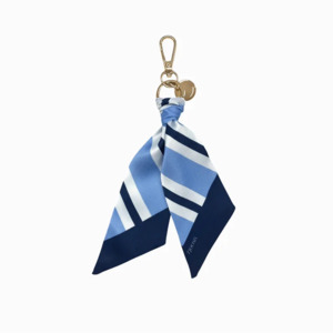Twilly Bag Charm - Navy Blue