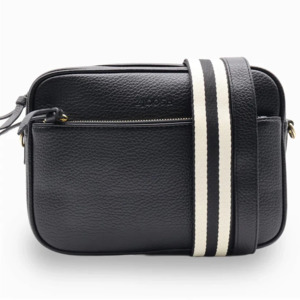 Handbags: Leah Cross Body Bag - Black