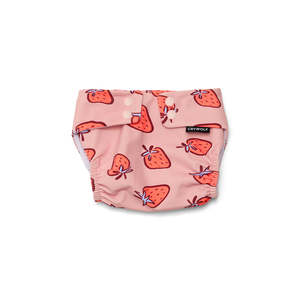 Reusable Swim Nappy - Strawberry Splash