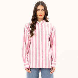 Essential Shirt - Pink Stripe (LL3666-3)