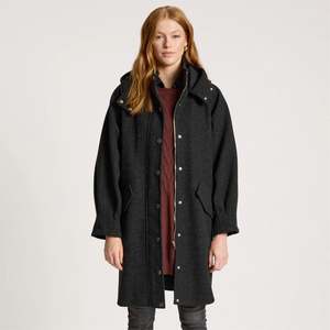 Eb Ive: Sable Hood Jacket - Charcoal