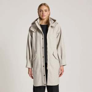 Eb Ive: Sable Hood Jacket - Bisque