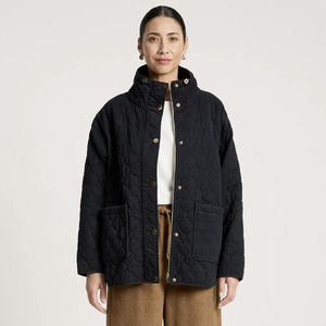 Eb Ive: Sansi Quilted Jacket - Black