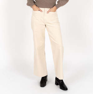 Humidity: Suki Cord Pant - Vanilla (HW25102) (LAST SIZE /16)