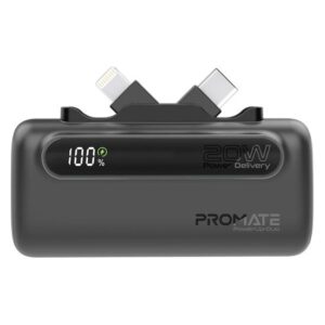 Products: PROMATE Compact All-in-1 Multi Connect Charging Cable & Travel Kit