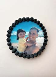 Birthday: Vintage Photo Cookie