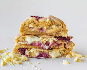 Cookies: Raspberry White Chocolate Cookies