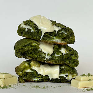 Chunky Cookies: Matcha Cookies