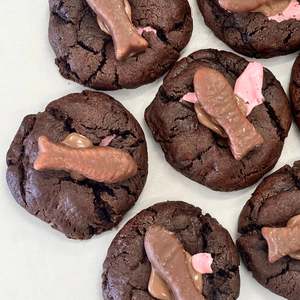 Chocolate Fish Cookies