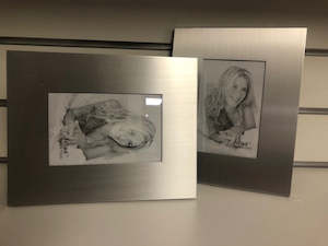Blank Photo Frame - Aluminium