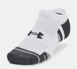 Under Armour Unisex Performance Tech 3 pk No Show Socks