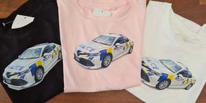 Products: Kids Police Car Tee Shirts