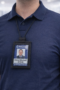 Tactical Nylon ID Holder