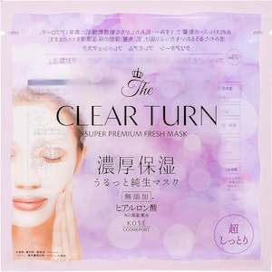 Sheet Mask: Clear Turn Super Premium Moisturizing Fresh Mask -#Ultra Moist 1 Sheet