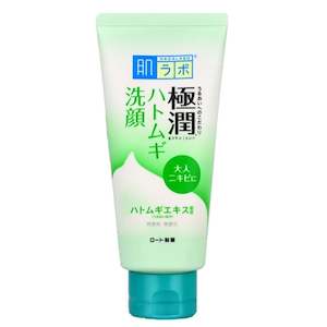 Rohto: HADA LABO GOKUJYUN HATOMUGI BUBBLE CLEANSING FOAM