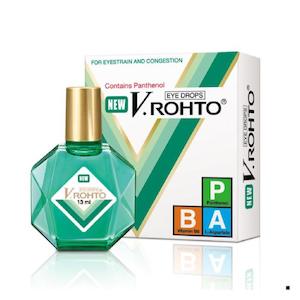 Eyecare: NEW V. EYE DROP FOR EYESTRAIN AND CONGESTION