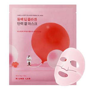 Mask: Camellia Deep Collagen Firming Gel Mask Sheet 34g x 1 Sheet
