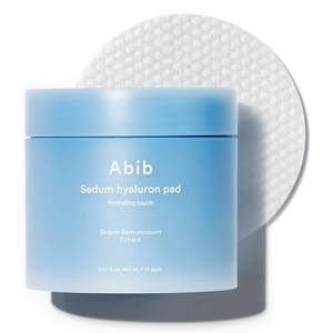 Abib: Sedum Hyaluron Pad Hydrating Touch (75ea) 165ml